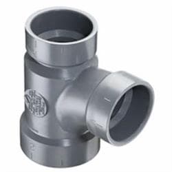 Spears&reg; P401-337C LabWaste&trade; SCH 40 CPVC Sanitary Tee, 3 x 3 x 1-1/2 in Nominal