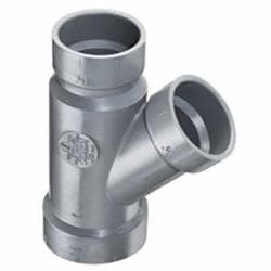 Spears&reg; P601-337C LabWaste&trade; SCH 40 CPVC Reducing Pipe Wye-Branch, 3 x 3 x 1-1/2 in Nominal