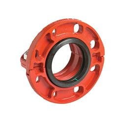Victaulic&reg; L060904PEE Flange Adapter, 6 in Nominal