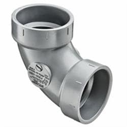 Spears&reg; P300-100C LabWaste&trade; SCH 40 CPVC 1/4 Bend, 10 in Nominal