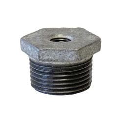 2 x 1-1/4 in Black Malleable Iron Bushing