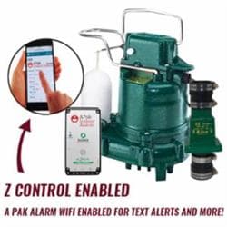 Zoeller Sump Pump & Alarm Package with WIFI Alarm