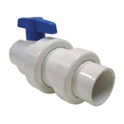 Spears&reg; 7622-020 PVC Swing Check Ball Valve, 2 in Nominal, 9-3/8 in Inlet to Outlet Length