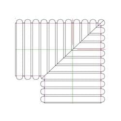ADS&reg; 2498ANP 90 deg Dual Wall Fabricated High Performance Soiltight Manifold Bend, 24 in Plain End