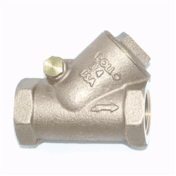 Apollo&trade; 61YLF204T1PR Lead Free Bronze Y-Pattern Swing Check Valve, 3/4 in Nominal