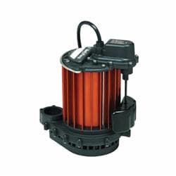Liberty Pumps&reg; 233 230 Submersible Sump Pump With Series Plug, 30 gpm, 1-1/2 in Outlet, 1/3 hp, 115 VAC, 60 Hz, 3450 rpm Motor