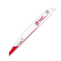 Milwaukee® Tool 48-00-5026 SAWZALL® AX™ Demolition Tapered Back Reciprocating Saw Blade, 9 in L x 1 in W