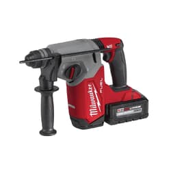 Milwaukee® Tool 2912-22 M18 FUEL™ 3-Mode Cordless Rotary Hammer Kit, 1 in SDS Plus® Chuck, 18 V, 0 to 1330 rpm No-Load