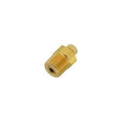 Trerice D3770 1/2 in NPT Brass Test Plug w/ Retainer, Nordel (EPDM) Core