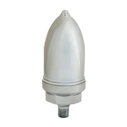Legend 110-302 1/8 in T-61 Straight Air Vent, Chrome Plated