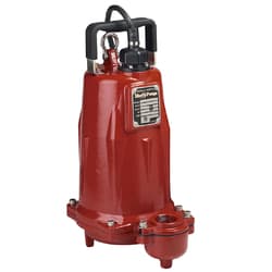Liberty Pumps® FL152M-2 FL150 Manual Submersible Effluent Pump, 130 gpm, 2 in FNPT Outlet, 1-1/2 hp, 208 to 230 VAC, 60 Hz, 3450 rpm Motor