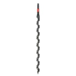 Milwaukee® Tool 48-13-6713 SHOCKSHIELD™ Lineman's Impact Auger Bit, 1-1/4 in Dia, 18 in OAL, 7/16 in Shank