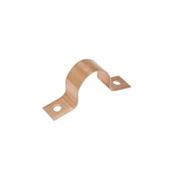 Copper Tube Strap Two-Hole, C, 1-1/2 in