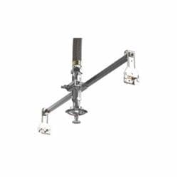 Victaulic® A240AB200N VicFlex™ Bracket, NPT, Carbon Steel, Zinc-Plated, 24 in L