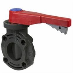 Spears® 722321-100 PVC Butterfly Valve, 10 in Nominal