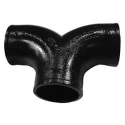 2 in No-Hub Double 90 Elbow
