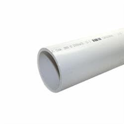 3/4 in x 20 ft Pvc Sch 40 Plain End Pipe