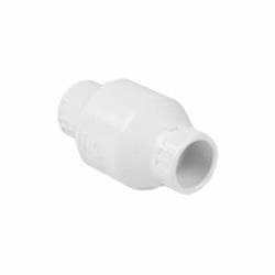 Spears® S1520-10 PVC Utility Swing Check Valve, 1 in Nominal, 4-9/16 in Inlet to Outlet Length