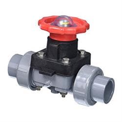 Spears® 2729-010C CPVC Diaphragm Valve, 1 in Nominal, 6-13/16 in Inlet to Outlet Length