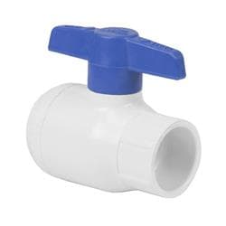Spears® 2622-060 PVC Utility Ball Valve, 6 in Nominal, 14-3/16 in Inlet to Outlet Length