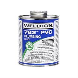 IPS Weld-On® 782 Clear Heavy Pvc Cement, 1 gal