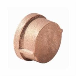 1-1/2 in Brass Cap Lead Free Gs