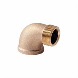 3/4 in Brass Street 90 Elbow Lead Free Gs