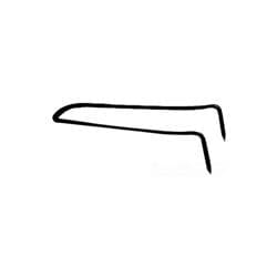 Sioux Chief 506-36P Pipe Hook, 3/4 x 6 in