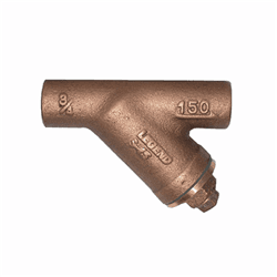 105-516Nl 1-1/4 in Bronze Style E7 Sweat Wye Strainer Gs