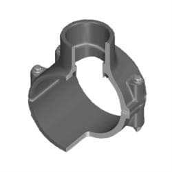 Spears® 868S-416 SCH 80 PVC Pipe Saddle, 4 x 3/4 in Nominal