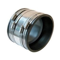 Fernco® 1056-22RC Strong Back Flexible Pipe Coupling, 2 in Nominal Size