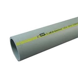 Spears® LW-020 LabWaste™ CPVC Pipe, 2 in Nominal