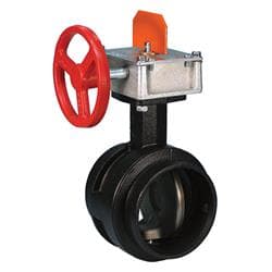 Victaulic® V040705200 FireLock® 705 Fire Protection Supervised Open Butterfly Valve With 1/2 in Tap, 4 in Nominal