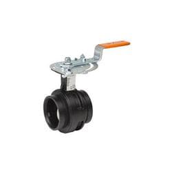 Victaulic® V040761ST2 Vic-300 MasterSeal™ 761 Butterfly Valve, 4 in Nominal