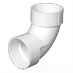 4 in Pvc Sch 40 90 Elbow Dwv