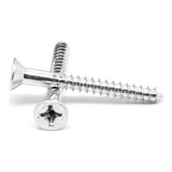 Number 12 X 1-1/2 FLAT WOOD SCREW #FW9
