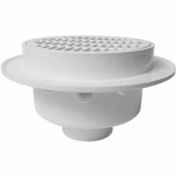 Sioux Chief 860-W3P 3 in Pvc Round Floor Sink