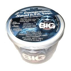 Blue Monster® 76086 Compression Seal Tape, 2 in x 12 ft