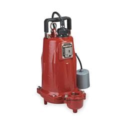 Liberty Pumps® FL102A-2 FL100 1-Phase High Head Effluent Pump, 98 gpm, 1-1/2 or 2 in Outlet, 1 hp, 208 to 230 VAC, 60 Hz, 3450 rpm Motor