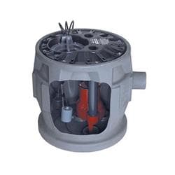Liberty Pumps® P372LE41 Pro370 1-Phase Simplex Sewage System, 2 in Outlet, 4/10 hp, 115 VAC
