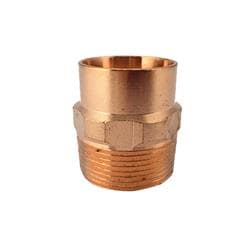 3/4 in Copper Sweat Male Adapter Clean Bagged