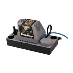 Liberty Pumps® LCU-SP20S Condensate Pump, 100 gph, 3/8 in OD Outlet, 1/30 hp, 115 VAC