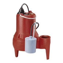Liberty Pumps® LE52A-2 LE50 1-Phase Submersible Sewage Pump, 141 gpm, 2 in Outlet, 1/2 hp, 208 to 230 VAC, 60 Hz, 1725 rpm Motor