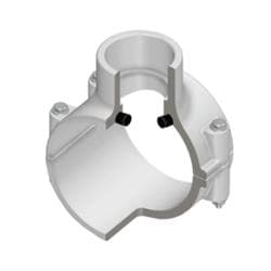 Spears® 466-420 SCH 40 PVC Pipe Saddle, 4 x 2 in Nominal