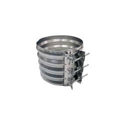 Corrugated Metal H12 Pipe Band, 12 in