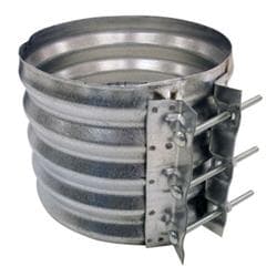 Corrugated Metal H12 Pipe Band, 24 in
