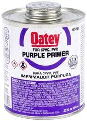 Oatey® 30758 Low VOC Primer, 32 oz Container