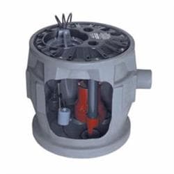 Liberty Pumps® P372LE41 Pro370 Submersible Simplex Sewage System, 128 gpm, 2 in Discharge Pipe, 4/10 hp, 115 VAC, 1725 rpm Motor