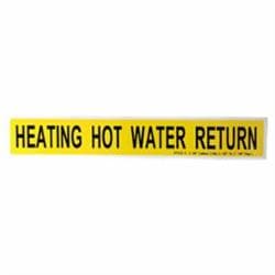 HEATING HOT WATER RETURN BLACK