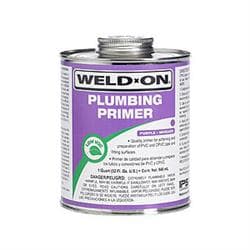 IPS Weld-On® 14028 Purple Plumbing Primer, 1/4 pt